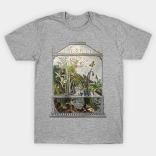 Beautiful Retro Butterfly Terrarium T-Shirt